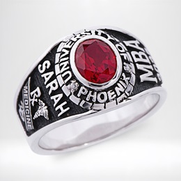 Traditional Small 10K White Gold